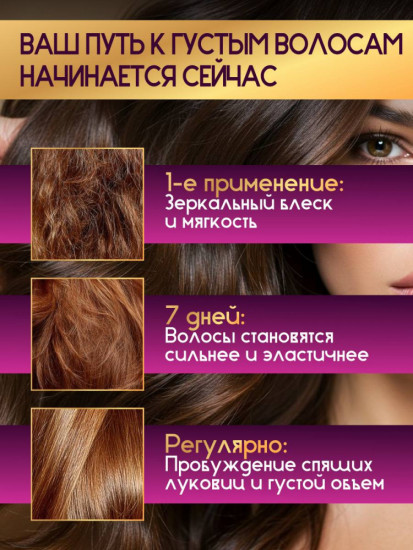 Шампунь для роста волос «Caviar Nutrition Series»