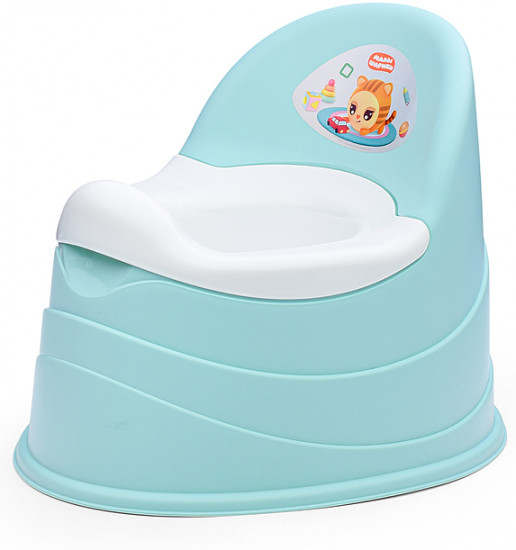 Горшок детский с декором «Малышарики»