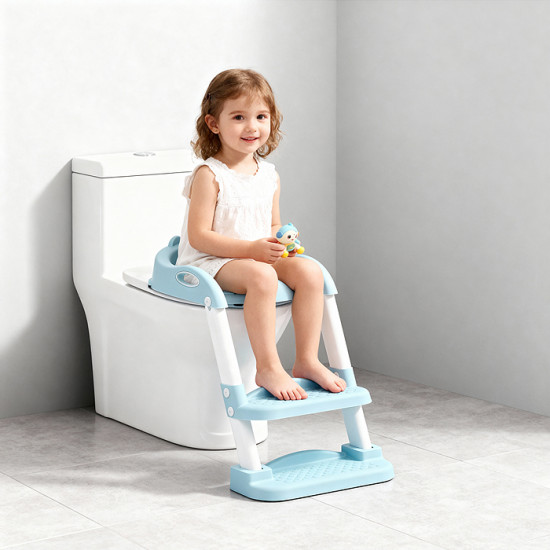 Накладка на унитаз со ступенькой