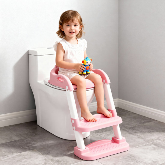 Накладка на унитаз со ступенькой