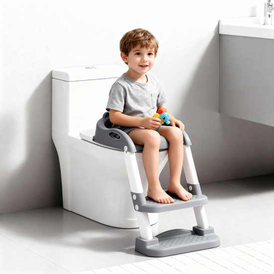 Накладка на унитаз со ступенькой