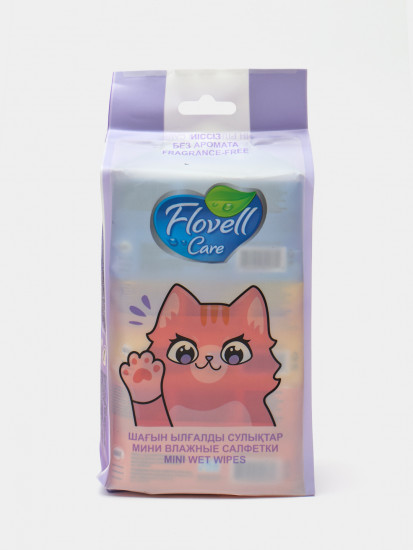 Влажные мини-салфетки «Kitten»