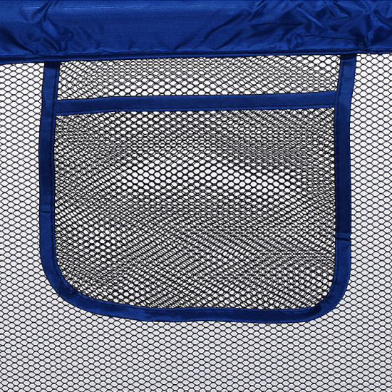 Манеж детский с баскетбольным кольцом и воротами