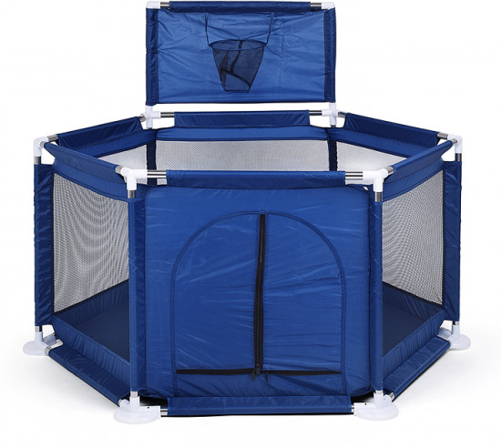 Манеж детский с баскетбольным кольцом