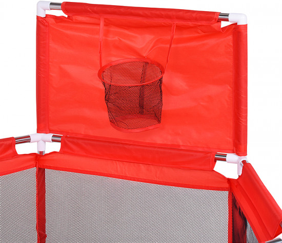 Манеж детский с баскетбольным кольцом