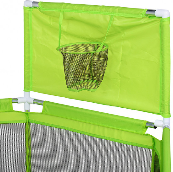 Манеж детский с баскетбольным кольцом