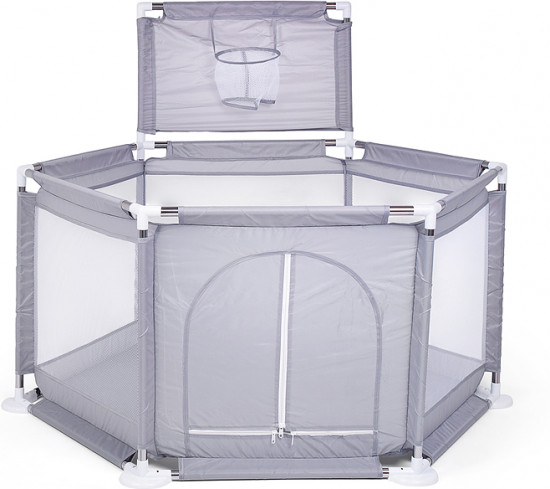 Манеж детский с баскетбольным кольцом