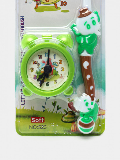 Набор «Зубная щетка и часики»