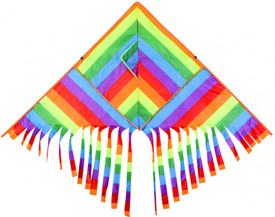 Змей воздушный «Цветной полосатик»