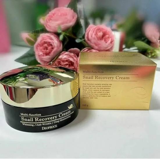 Регенерирующий крем с муцином улитки «Snail Recovery Cream»