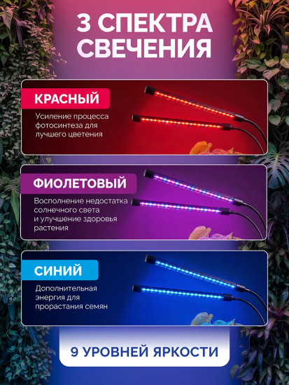 Фитолампа с управлением