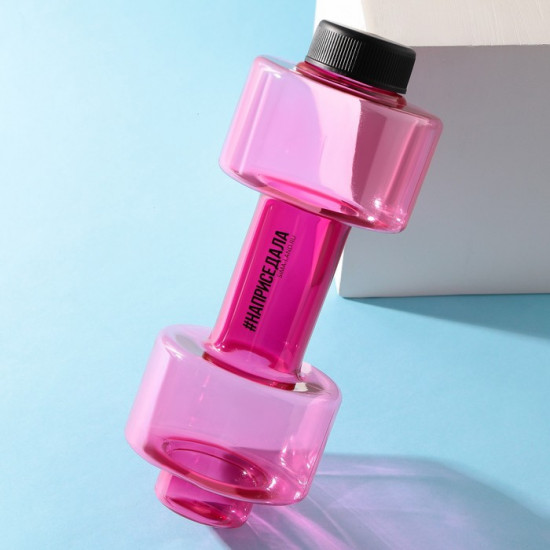 Бутылка для воды «Наприседала»