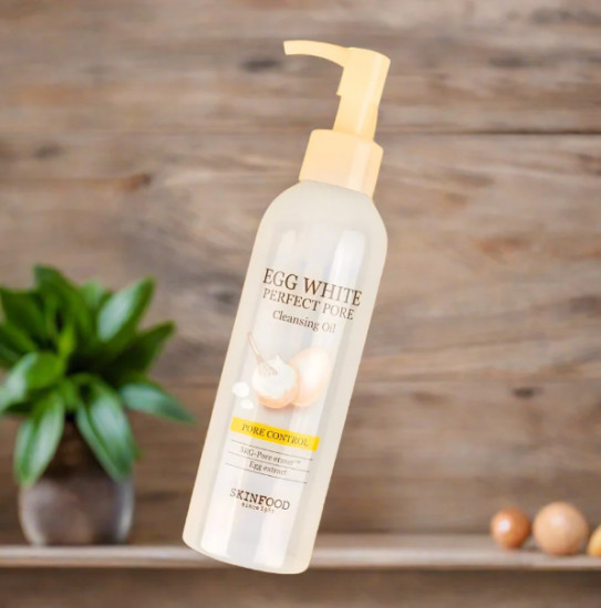 Гидрофильное масло для очищения пор с яичным белком «White Perfect Pore Egg Cleansing Oil»