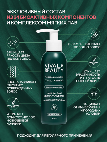 Бальзам-кондиционер для окрашенных волос с SPF фактором