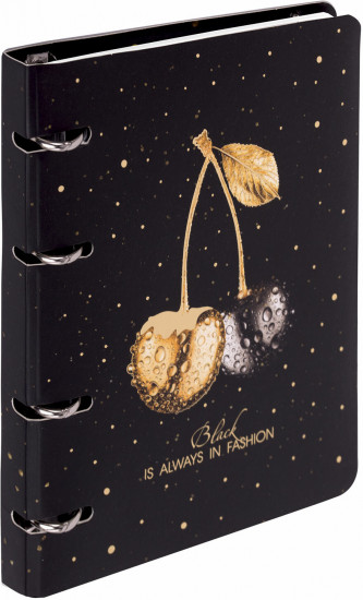 Тетрадь на кольцах «Black&Gold»
