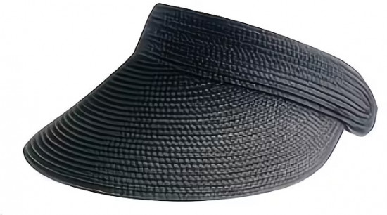 Козырёк женский плетёный