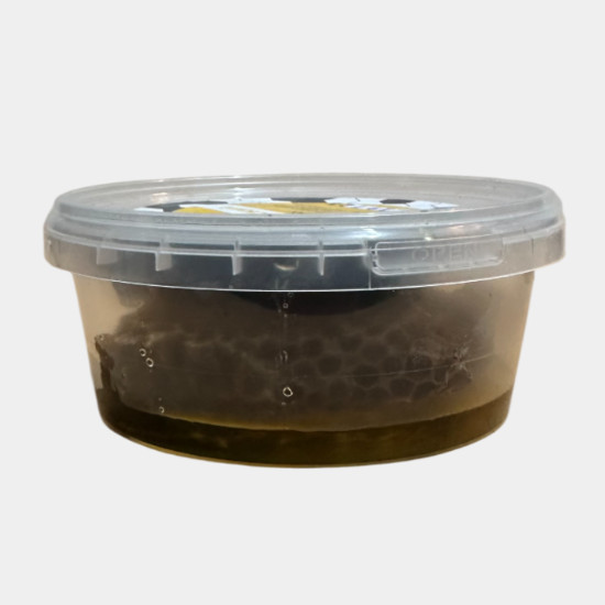 Мед натуральный тёмный лечебный в сотах