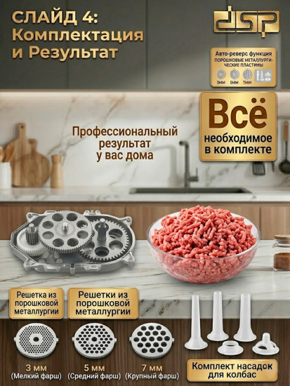 Мясорубка электрическая KM5075