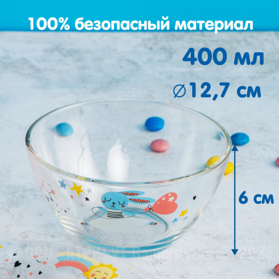 Набор детской посуды для завтрака «Балерины»