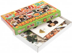 Игра-головоломка с липучками 2 в 1 «Чебурашка» - Фото 1