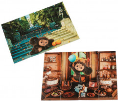 Игра-головоломка с липучками 2 в 1 «Чебурашка» - Фото 3