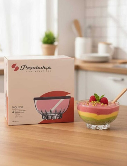 Набор салатников с крышками «Mousse»