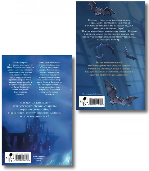 Энергик. Тайны Академии «Утёс». Солнце, уснувшее в ладонях ведьмы. Комплект из 2 книг