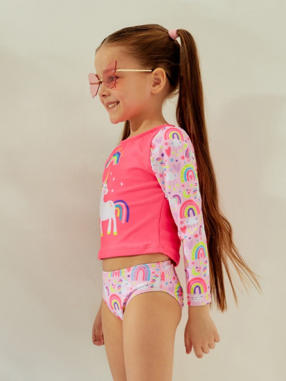 Купальник для девочки раздельный