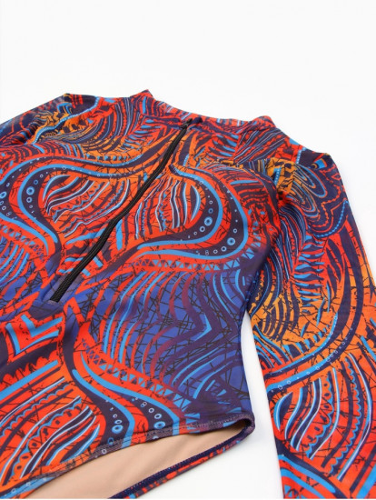 Купальник слитный женский SPF