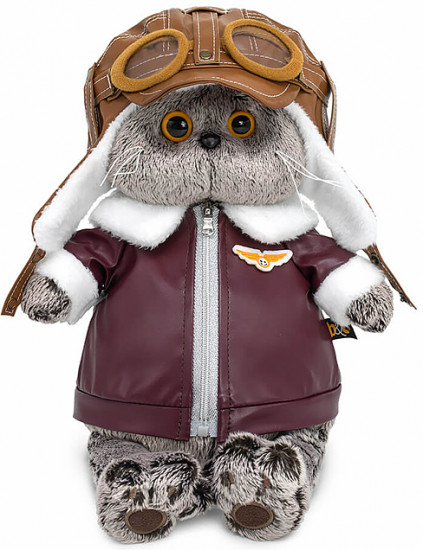 Игрушка мягкая «Кот Басик Авиатор»