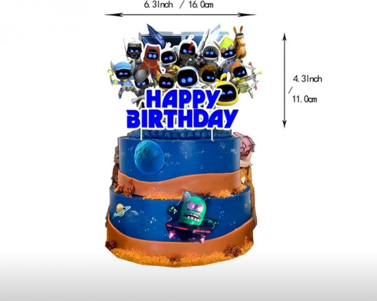 Набор для оформления дня рождения в стиле Астробот