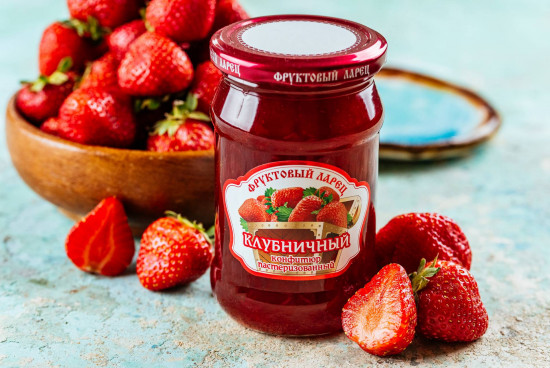 Конфитюр пастеризованный «Клубничный»