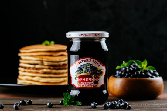 Конфитюр пастеризованный «Черничный»