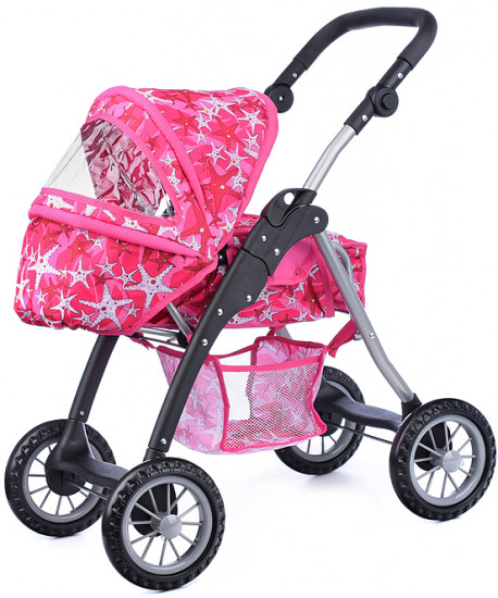 Коляска для кукол с люлькой-переноской