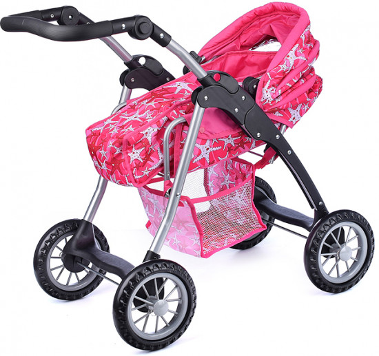 Коляска для кукол с люлькой-переноской