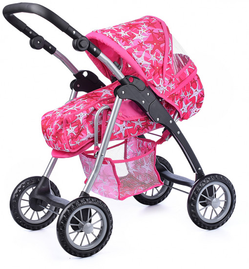 Коляска для кукол с люлькой-переноской