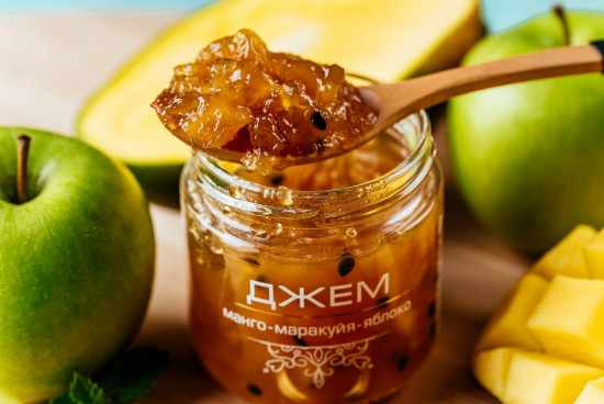 Джем пастеризованный «Манго-маракуйя-яблоко»