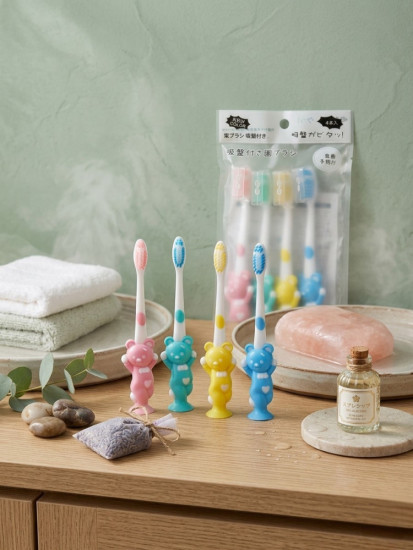 Набор зубных щеток «Мишки»