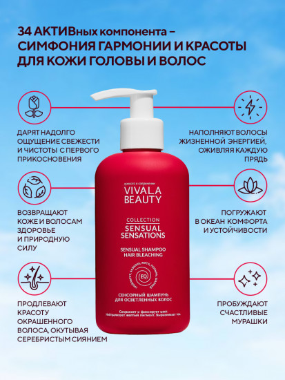 Шампунь для осветленных волос