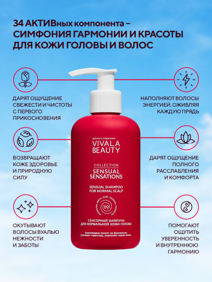 Шампунь для сухой и чувствительной кожи головы