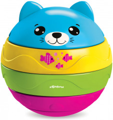 Мячик-пирамидка музыкальная «Котёнок» - Фото 1