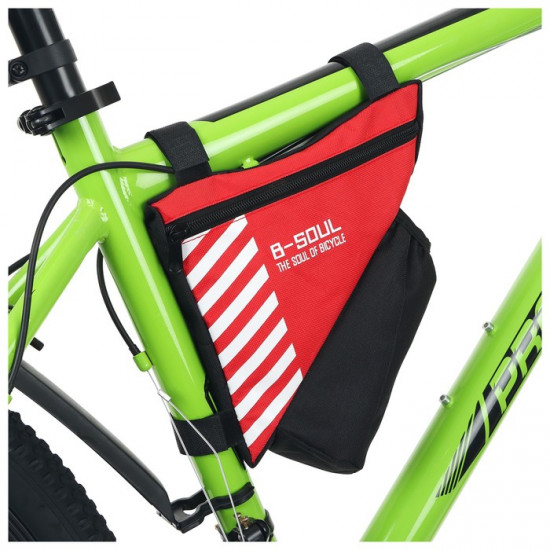 Велосумка подрамная с отсеком для бутылки