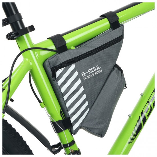 Велосумка подрамная с отсеком для бутылки