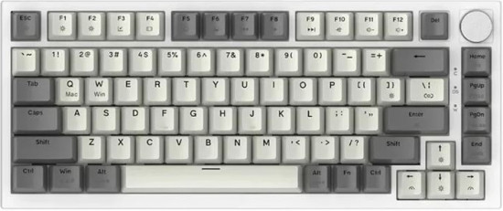 Клавиатура Attack Shark K85 Bussines Gray