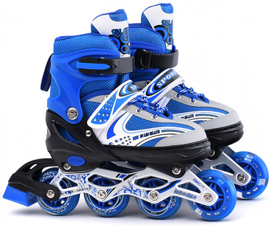 Ролики детские с комплектом защиты