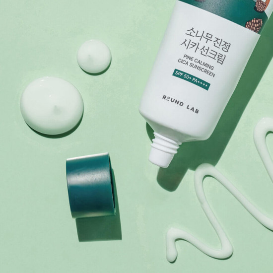 Солнцезащитный крем для проблемной кожи «Pine Calming Cica Sunscreen SPF50+ PA++++»