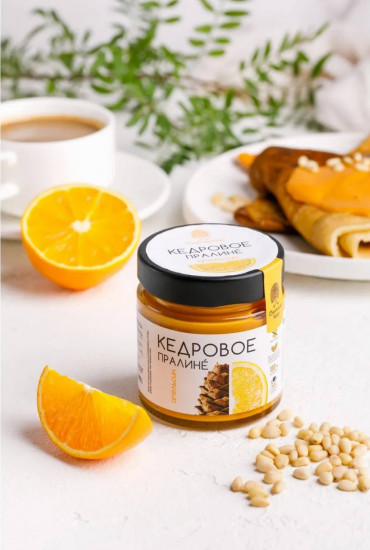 Кедровое пралине апельсиновое