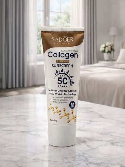 Солнцезащитный крем «Collagen Whitening Sunscreen» SPF 50+ PA+++