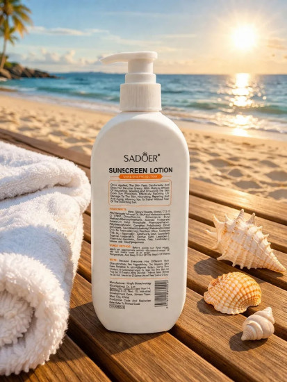 Солнцезащитный увлажняющий лосьон SPF 90+