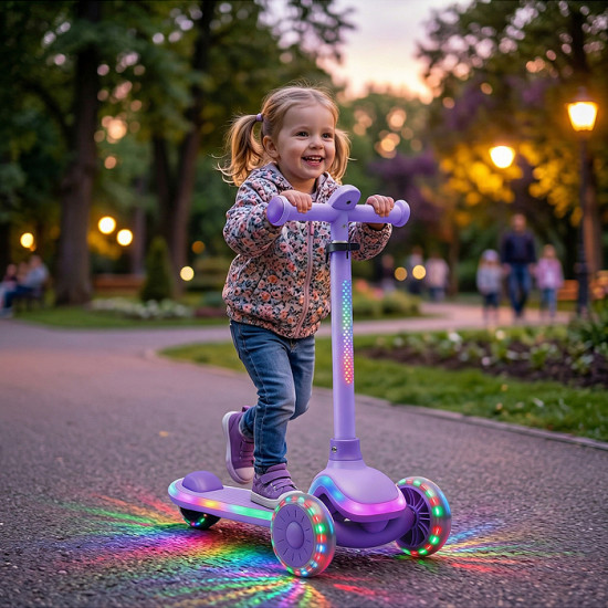 Самокат трёхколёсный